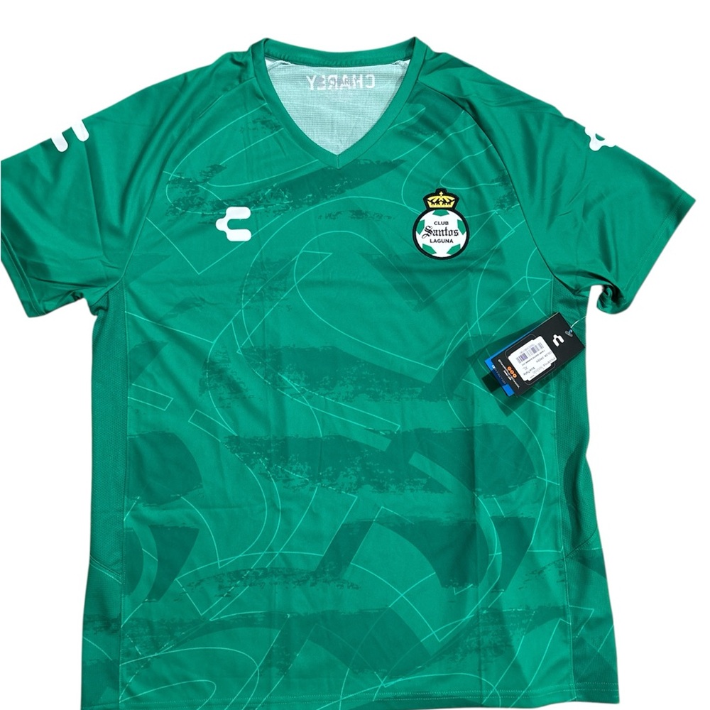 Men's Green Club Santos Laguna Soccer Jersey
